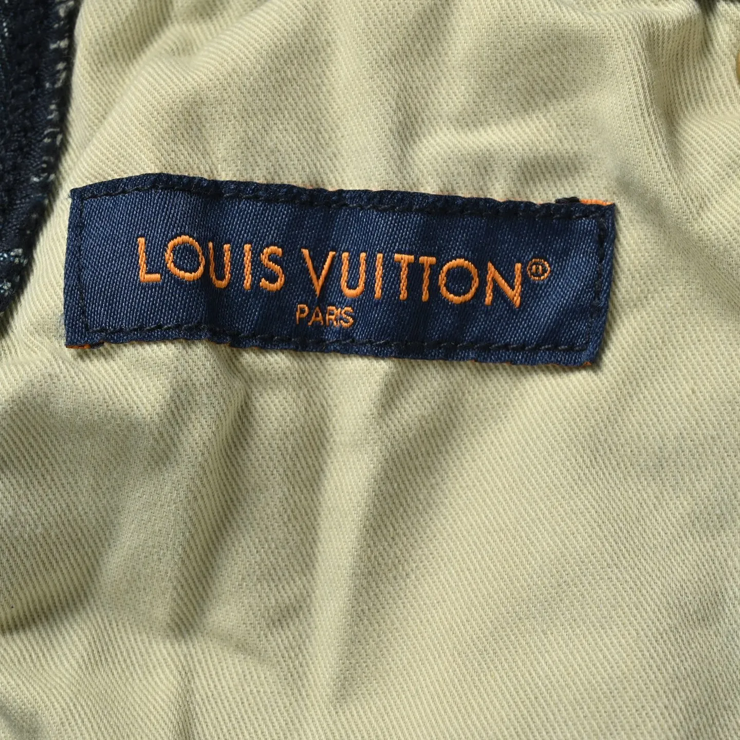 Louis Vuitton/Louis Vuitton 25ss all-over old flower jacquard suit denim shorts